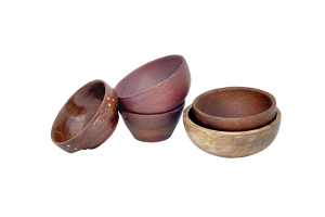 Wooden Bowls in Different Styles